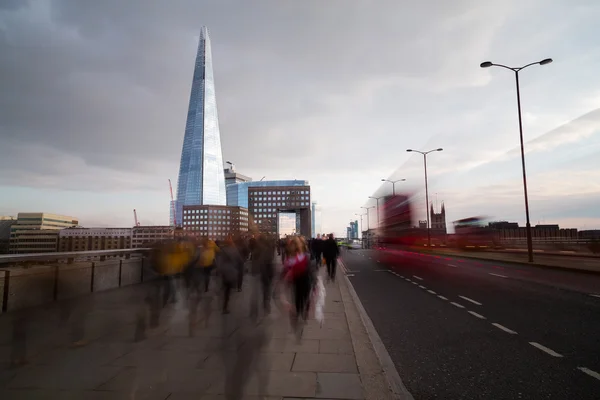 Hora punta en Londres —  Fotos de Stock