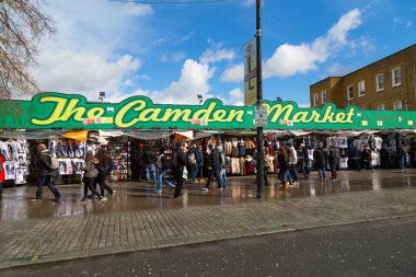 Londra 'daki Camden Pazarı