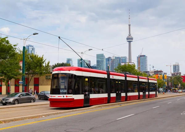 Nowe Tramwaje w Toronto — Zdjęcie stockowe