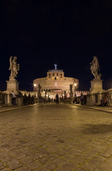 Castel Sant'Angelo (Castle of the Holy Angel) from the Ponte San — Stock Photo, Image