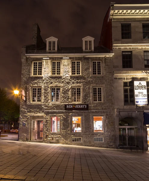 Ben and Jerry's shop in Montreal — Stock Photo, Image