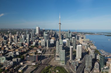 Downtown Toronto  from the air