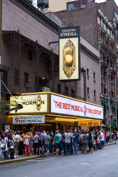 Teatro Eugene O 'Neill em Nova Iorque — Fotografia de Stock