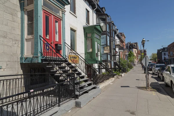 Улицы Монреаля — стоковое фото