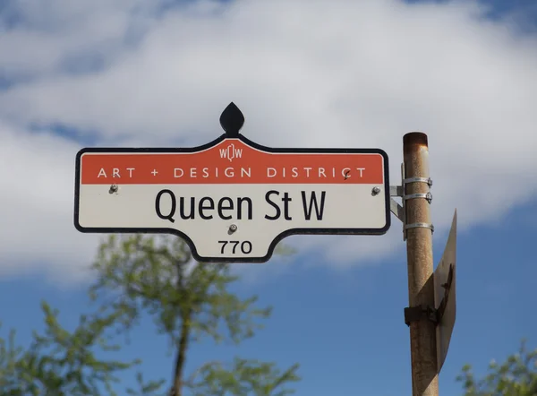 Queen Street West in Toronto — Stockfoto