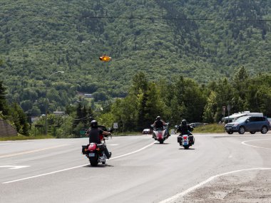 Motorsikletçiler içinde Cape Breton