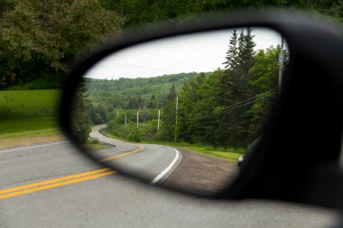 Cape Breton rüzgarlı yollar