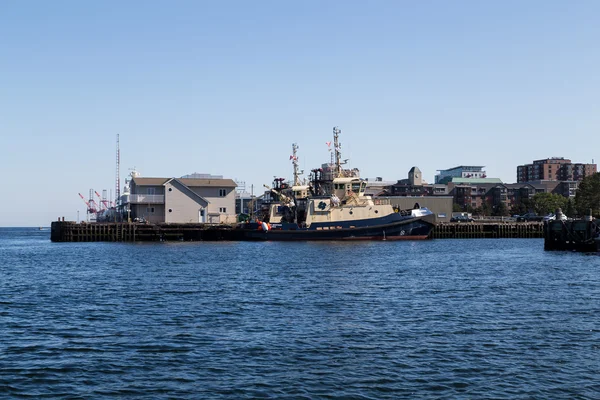 Navi sul lungomare di Halifax — Foto Stock