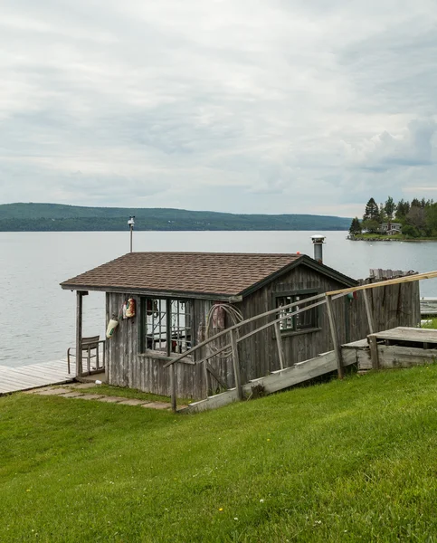 Fisherman's hut in Baddeck — Stockfoto