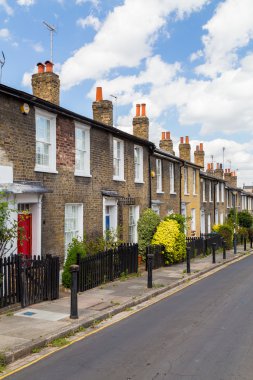 Londra binalarda Teras