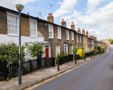 Londra binalarda Teras