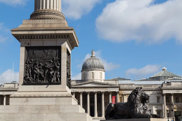 Trafalgar τετράγωνο Λονδίνο — Φωτογραφία Αρχείου