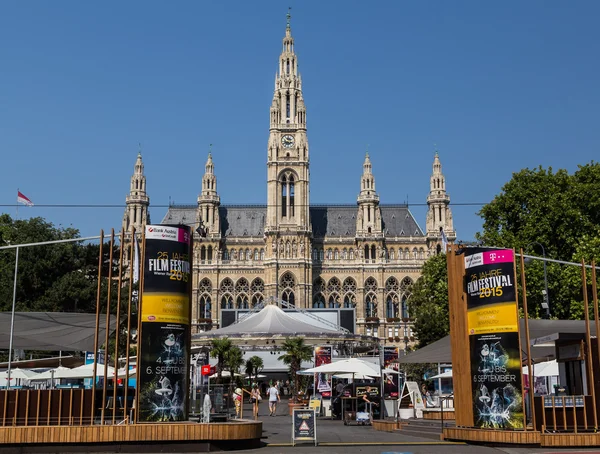 Rathaus in Vienna — Stock Photo, Image