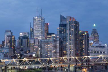 Toronto Downtown sırasında mavi saat
