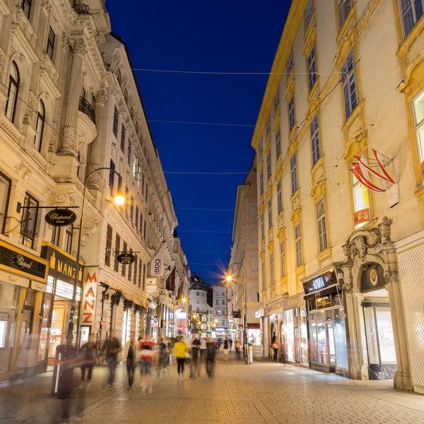 Kohlmarkt en Viena — Foto de Stock