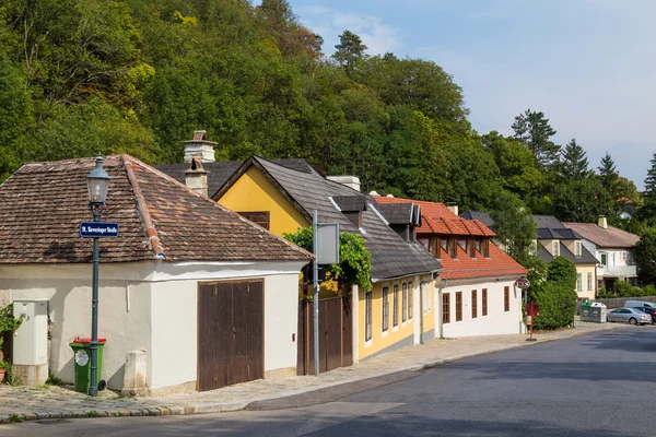 Kleurrijke gebouwen in Wenen — Stockfoto