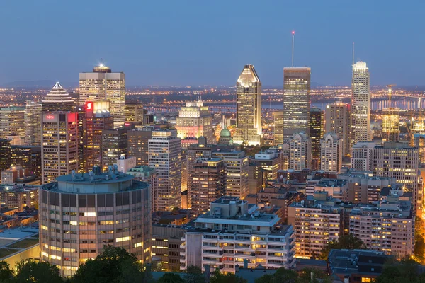 Skyline di Montreal — Foto Stock