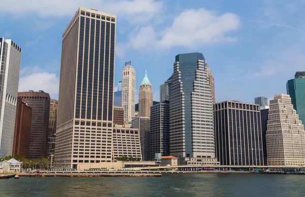 Ciudad de Nueva York horizonte del centro — Foto de Stock