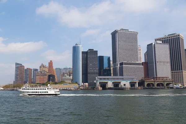 Skyline del centro di New York — Foto Stock