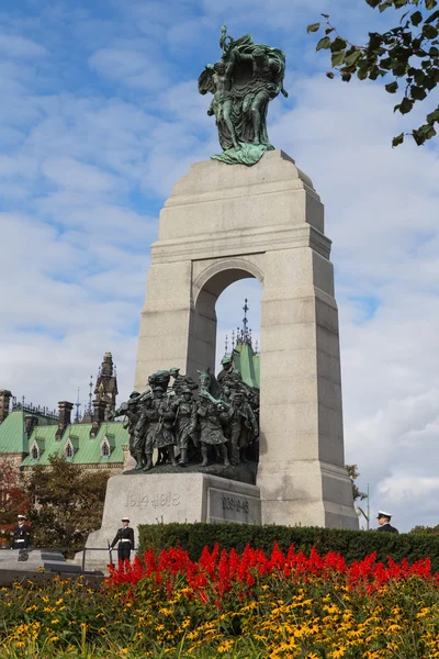 Memoriale nazionale di guerra del Canada — Foto Stock