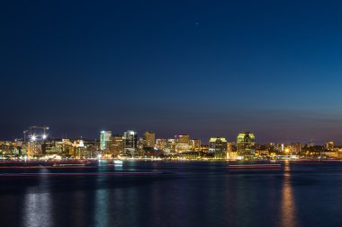 Halifax Skyline at Night clipart