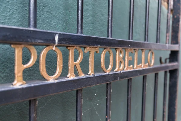 Portobello Road Sign Londres — Foto de Stock