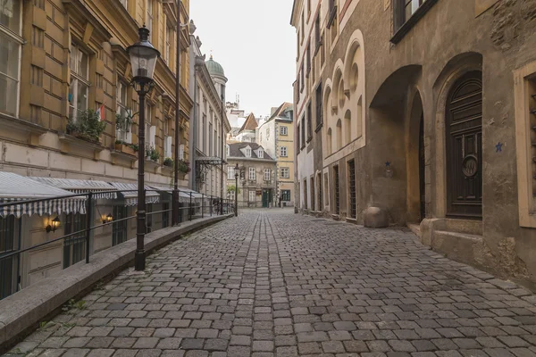 Calles empedradas en Viena — Foto de Stock