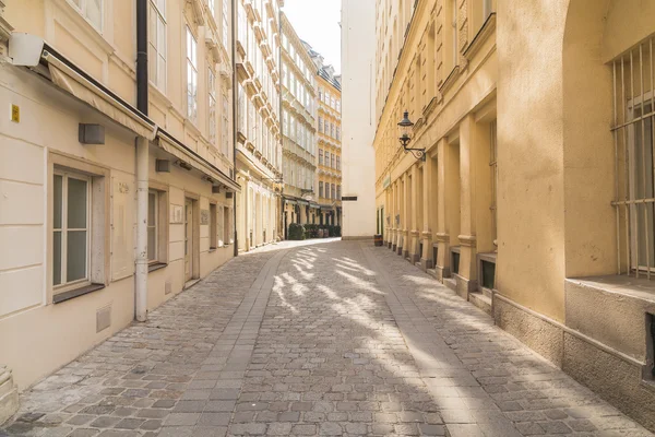 Calles empedradas en Viena — Foto de Stock