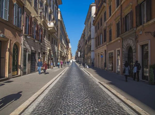 Straßen von Rom tagsüber — Stockfoto