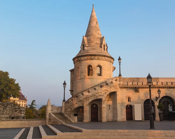 Part of Fishermans Bastion in Budapest — Stock Photo, Image