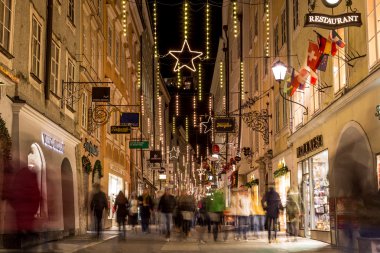 Getreidegasse Salzburg Noel