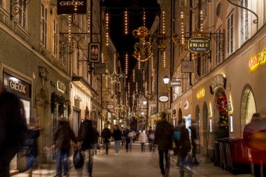 Getreidegasse Salzburg Noel
