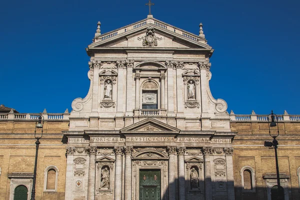 Церковь Санта-Сюзанна (Chiquidi Santa Susanna) — стоковое фото