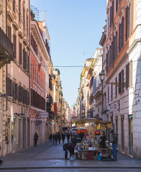 Ulice Rzymu w ciągu dnia — Zdjęcie stockowe