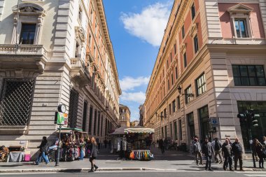 Roma'da sokak pazarları
