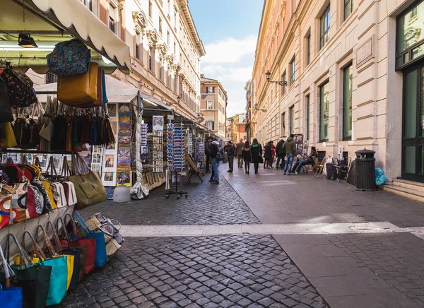 Mercados callejeros en Roma — Foto de Stock