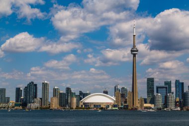 Yaz aylarında Toronto manzarası