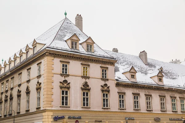 Buildings in Stephansplatz in the Winter — Stock Photo, Image