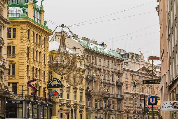 Graben en el invierno — Foto de Stock