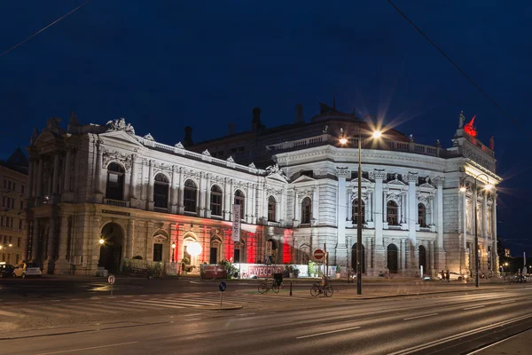 Burgtheater ve Vídni — Stock fotografie