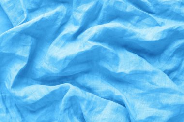 Pembe keten kumaşın güzel dokusu, kırışıklık etkisi