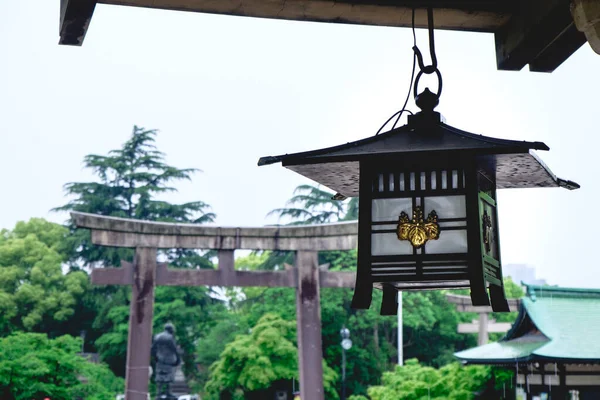 Osaka Japan Mauer Und Grube Mit Wasser Und Die Spitze — Stockfoto