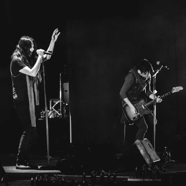 Santiago Chile 2017 Monorale Japanische Rockband Live Auf Der Super — Stockfoto