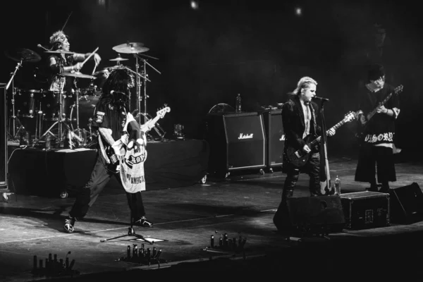 Santiago Chile 2017 Japoński Zespół Rockowy Vamps Hyde Żywo Super — Zdjęcie stockowe