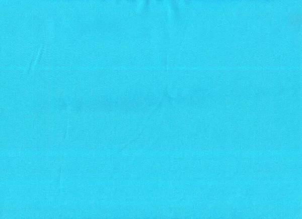 Sky-blue silk fabric as background — Stock Photo, Image