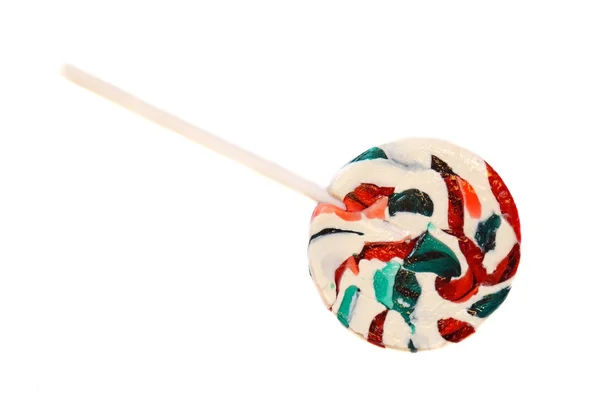 Lollipop bulat terang terisolasi — Stok Foto