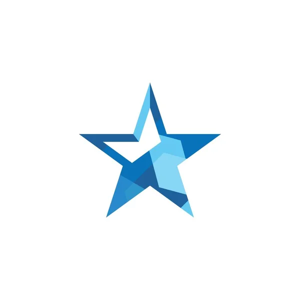 Stjerne Logo Illustration Vektor Design – Stock-vektor