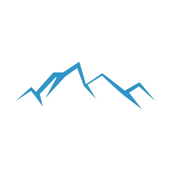 Montagne Illustration Nature Logo Vecteur — Image vectorielle