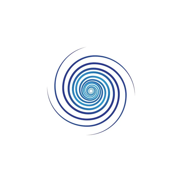 Логотип Вихрь Иконка Волны Спирали — стоковый вектор