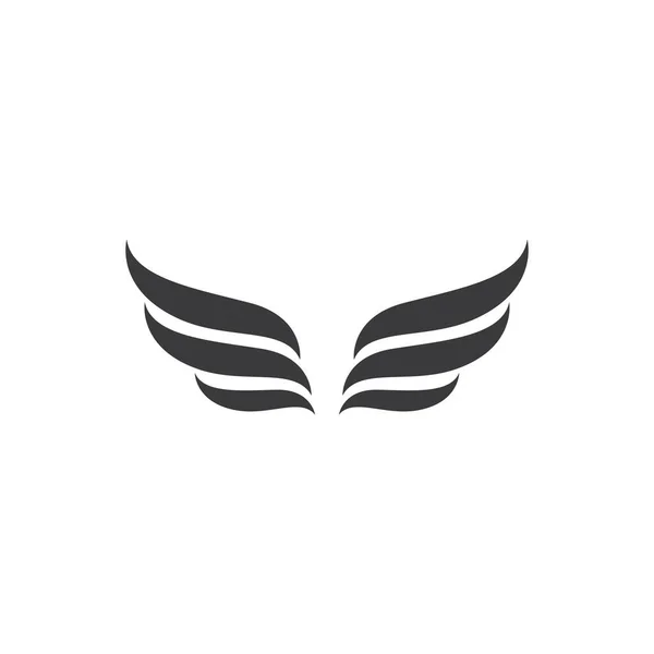 Wing Illustration Logotyp Vektor Design — Stock vektor